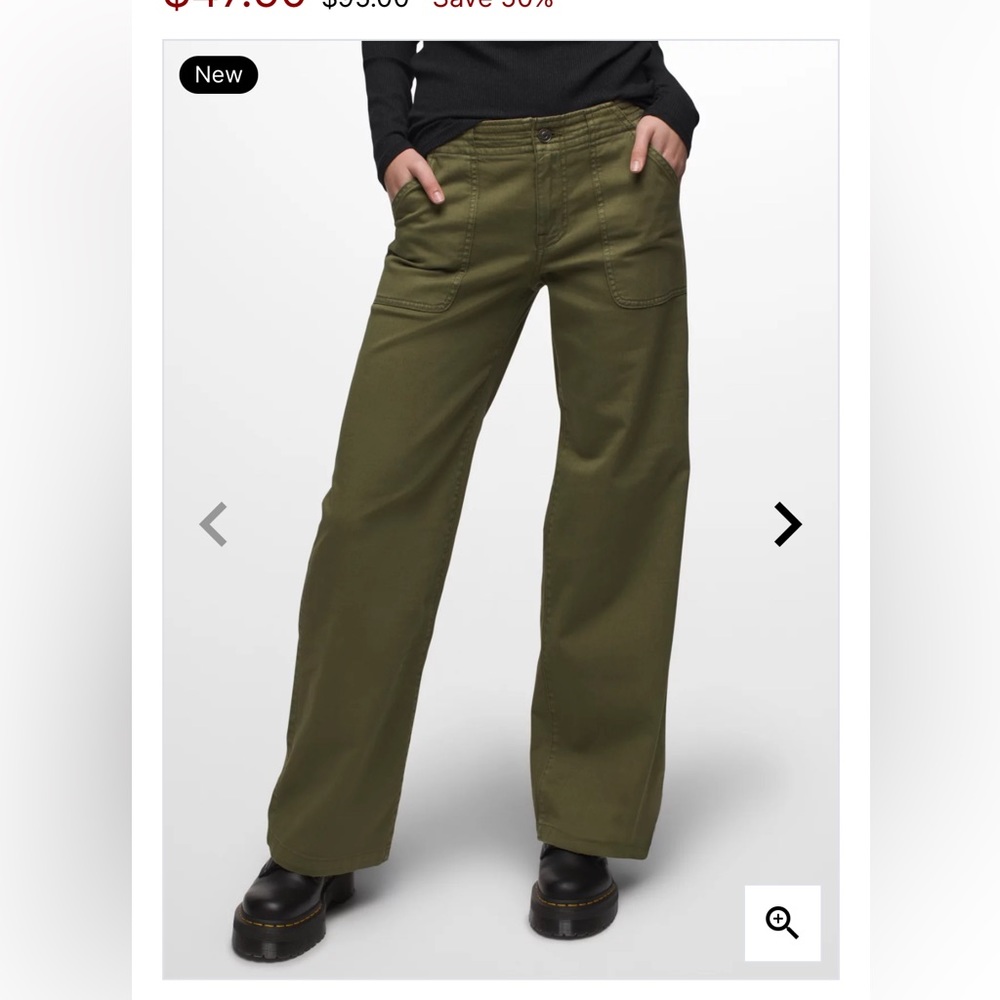 Prana wide leg Sancho pant